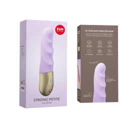 Мініпульсатор Fun Factory STRONIC PETITE pastel lilac, 8 режимів, підходить для початківців - - фото №8
