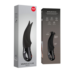 Вібратор для клітора Fun Factory VOLTA black, гнучкий подвійний кінчик - - фото №9