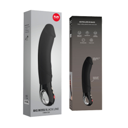 Вібратор для точки G Fun Factory BIG BOSS black, дуже потужний, 23,5 см - - фото №7