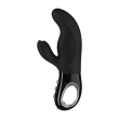 Вібратор-кролик Fun Factory MISS BI black, 2 незалежні мотори, діаметр 4,2 см - фото №6