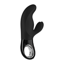 Вібратор-кролик Fun Factory MISS BI black, 2 незалежні мотори, діаметр 4,2 см - - фото №4