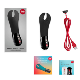 Вібратор для пеніса Fun Factory MANTA black, підходить для парних ігор - - фото №5