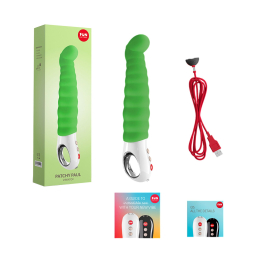 Вібратор точки G Fun Factory PATCHY PAUL fresh green, гнучкий, 12 режимів - - фото №7