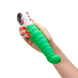 Вібратор точки G Fun Factory PATCHY PAUL fresh green, гнучкий, 12 режимів - - фото №6