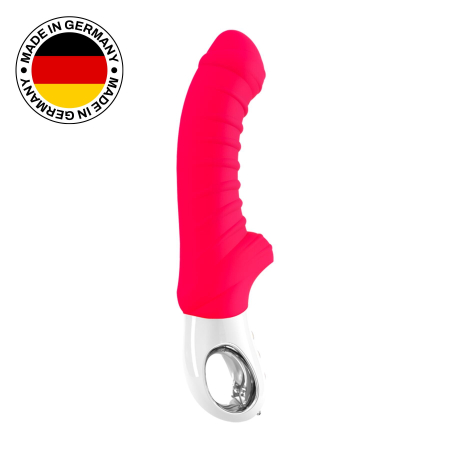 Вібратор для точки G Fun Factory TIGER india red, ребристий, підходить для анальної стимуляції - фото №8