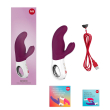 Вібратор-кролик Fun Factory MISS BI grape/white, 2 незалежні мотори, діаметр 4,2 см - фото №6