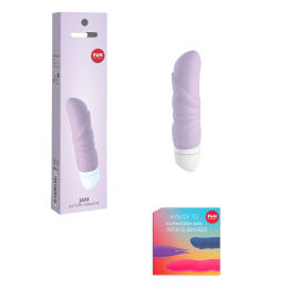 Мінівібратор Fun Factory JAM, бузковий, підходить для клітора, рельєфний - - фото №3