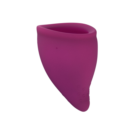 Менструальна чаша Fun Factory FUN CUP SIZE B, бордова, багаторазова, діаметр 4,3 см, об’єм 30 мл - фото №3