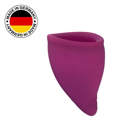 Менструальна чаша Fun Factory FUN CUP SIZE B, бордова, багаторазова, діаметр 4,3 см, об’єм 30 мл - фото №6