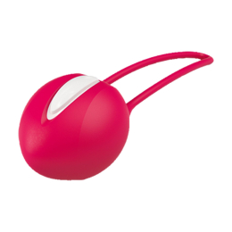 Вагінальна кулька SMARTBALL UNO, червона, одинарна, діаметр 3,6 см - - фото №4