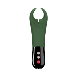 Вібратор для пеніса Fun Factory MANTA moss green/black, підходить для парних ігор - - фото №3