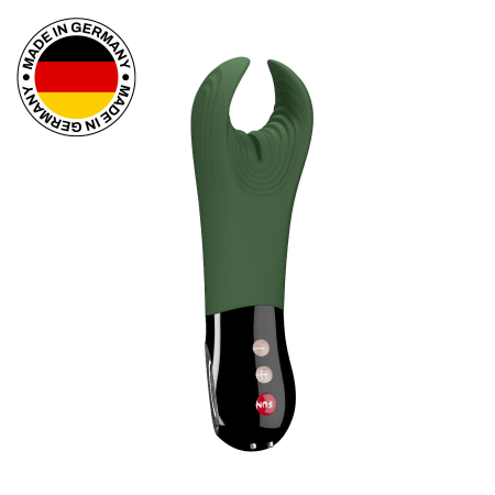 Вібратор для пеніса Fun Factory MANTA moss green/black, підходить для парних ігор - фото №7