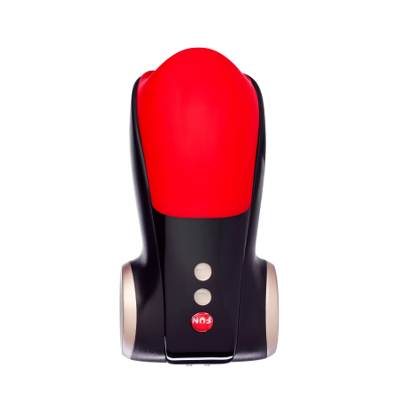Мастурбатор для головки пеніса Fun Factory COBRA LIBRE II black/red, 2 мотори, гра без рук - фото №2