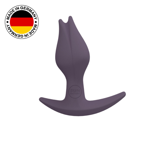 Анальна пробка Fun Factory BOOTIE FEM, фіолетова, у вигляді бутона, діаметр 2,9 см, тонкий обмежувач - фото №5