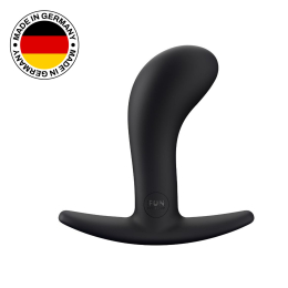 Анальна пробка Fun Factory BOOTIE S, чорна, діаметр 2,8 см, тонкий обмежувач - - фото №6