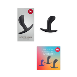 Анальна пробка Fun Factory BOOTIE S, чорна, діаметр 2,8 см, тонкий обмежувач - - фото №4
