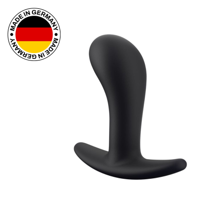 Анальна пробка Fun Factory BOOTIE M, чорна, діаметр 3,3 см, тонкий обмежувач - фото №7