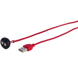 Магнітний кабель для заряджання Fun Factory USB MAGNETIC CHARGER, з індикатором - - фото №3