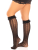 Шкарпетки ажурні з рюшами Leg Avenue Sweetheart Ruffle Cuff Knee Highs Black, високі Шкарпетки ажурні з рюшами Leg Avenue Sweetheart Ruffle Cuff Knee Highs Black, високі