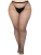 Панчохи Leg Avenue Spandex micro net tights Black 1X/2X - фото