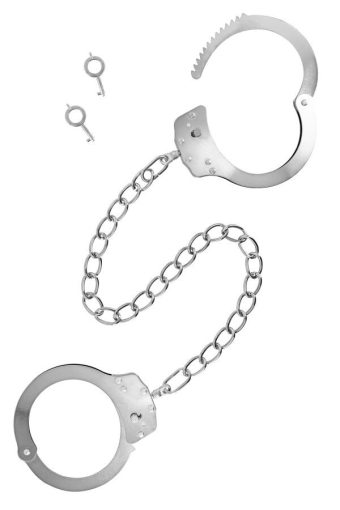 Поножі Fetish Tentation Adjustable metal ankle cuffs №2