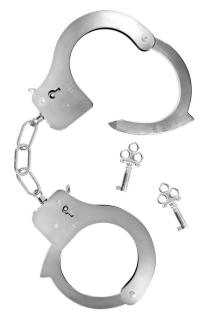 Наручники Fetish Tentation Adjustable metal wrist cuffs - - фото №2