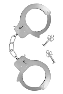 Наручники Fetish Tentation Adjustable metal wrist cuffs - фото