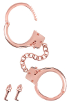 Наручники Fetish Tentation Premium Chick wrist cuffs in rose-gold metal Наручники Fetish Tentation Premium Chick wrist cuffs in rose-gold metal №2