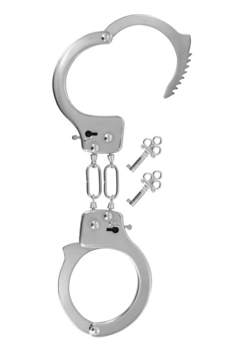 Наручники Fetish Tentation Soft adjustable metal wrist cuffs №2