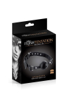 Кляп Fetish Tentation Premium Leather gag with stiff ball - фото №2