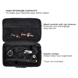 Кейс для іграшок Dorcel DISCREET BOX LUXURY GOLD, кодовий замок, 27?16?7,62 см - - фото №4