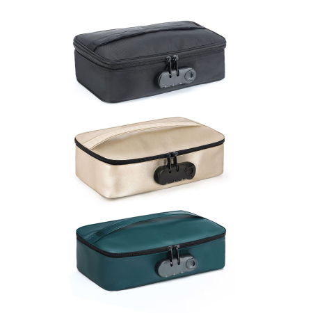 Кейс для іграшок Dorcel DISCREET BOX LUXURY GREEN, кодовий замок, 27?16?7,62 см - фото №7