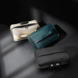 Кейс для іграшок Dorcel DISCREET BOX LUXURY GREEN, кодовий замок, 27?16?7,62 см - - фото №14