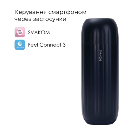 Інтерактивний смарт-мастурбатор з вібрацією та посмоктуванням Svakom Sam Neo 2 Pro, підігрів до 38 °C - фото №2