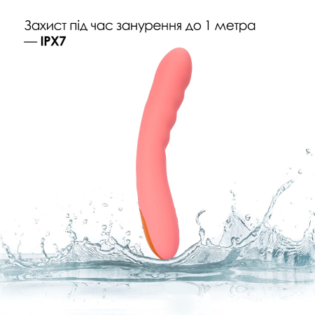 Смарт-вібратор з пульсацією Svakom Ava Neo Peach Pink, 15 режимів роботи, водонепроникний - фото №8