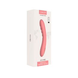 Смарт-вібратор з пульсацією Svakom Ava Neo Peach Pink, 15 режимів роботи, водонепроникний - - фото №10