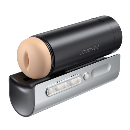 Інтерактивний смарт-мастурбатор Lovense Solace Pro, до 300 фрикцій на хвилину, до 12,5 годин роботи - фото №4