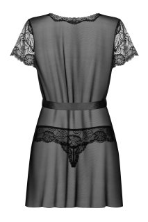 Пеньюар Obsessive Alluria peignoir & thong L/XL - - фото №4