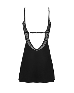 Сорочка Obsessive Bellastia chemise & thong XS/S - - фото №4