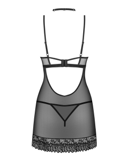 Сорочка Obsessive Donarella chemise & thong M/L - - фото №4