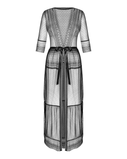 Пеньюар Obsessive Estiqua peignoir XS/S - - фото №3