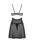Бебі-дол Obsessive Nutris babydoll & thong XS/S Бебі-дол Obsessive Nutris babydoll & thong XS/S - фото №4