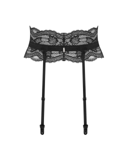 Пояс для панчіх Obsessive Nutris garter belt XL/2XL - фото