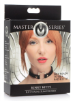 Чокер Master Series Kinky Kitty Ring Slim Choker - Black Чокер Master Series Kinky Kitty Ring Slim Choker - Black - фото №4