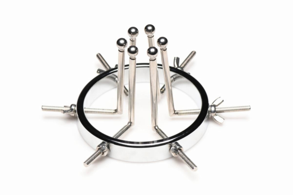Анальний розширювач Master Series Oculus Stainless Steel Anal Explorer - фото
