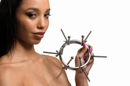 Анальний розширювач Master Series Oculus Stainless Steel Anal Explorer - - фото №10