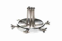 Анальний розширювач Master Series Oculus Stainless Steel Anal Explorer - - фото №5