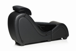 Секс-крісло з подушками Master Series Kinky Sex Lounge with Cushions - Black - - фото №3