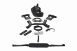 Набір BDSM цуценя Master Series Luxury Pup Arsenal Set - Black Набір BDSM цуценя Master Series Luxury Pup Arsenal Set - Black - фото №2