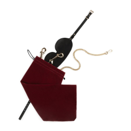 Набір для BDSM Bedroom Fantasies: Bondage Suitcase 13 Pcs - Cow Leather - - фото №3